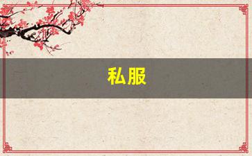 私服(伺服电机驱动器设置参数教程) (2
